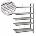Thumbnail image #3 for Cambro Camshelving Elements XTRA 5-Shelf Stationary Add-On Unit, 18 x 72 x 84 Inch, Vented, Speckled Gray