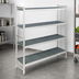 Thumbnail image #3 for Fermostock 4-Tier Starter Shelving Unit with Removable Polymer Inserts, 68W x 18D x 66H