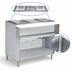 Thumbnail image #3 for Advance Tabco Triumph Supreme 47-1/8 Inch Natural Gas Wet Bath Hot Food Table with 3 Wells, Cutting Board, and Open Undershelf