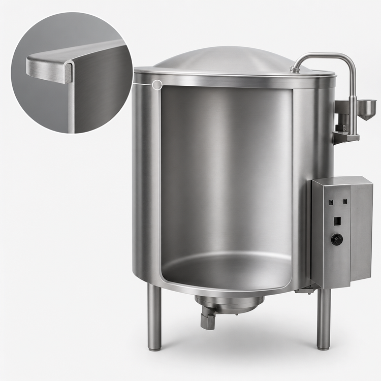 Product image #3 for Legion LGB-125 125-Gallon Gas-Fired Stationary Insulated Self-Contained Kettle