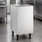 Thumbnail image #3 for Scotsman HST16B-A Stainless Steel Enclosed Cabinet Machine Stand for HID312 Ice & Water Dispenser, 16.5"W x 23.75"D x 32"H, 6" Adjustable Legs
