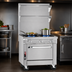 Thumbnail image #3 for Southbend Platinum Heavy Duty 12-Inch Modular Natural Gas Sectional Range, 1 Open Burner and 1 Step-Up Burner, 70,000 BTU