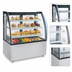 Thumbnail image #3 for 48-Inch Curved Glass Refrigerated Floor Deli Case with 3 Adjustable Glass Shelves
