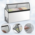 Thumbnail image #3 for Master-Bilt DD-66LCG Low Curved Glass Ice Cream Dipping/Display Merchandiser Freezer