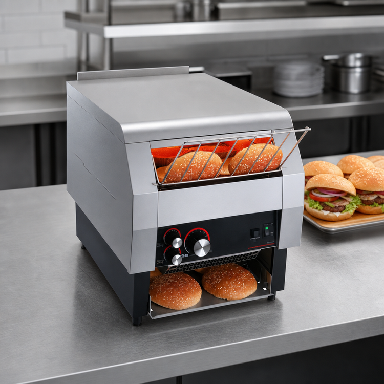Product image #3 for Hatco Toast-Qwik® TQ-800H Horizontal Countertop Conveyor Toaster, 3-Inch Opening, 208V