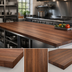 Thumbnail image #3 for John Boos Boos Block 72 x 32 Inch American Black Walnut Edge Grain Kitchen Countertop