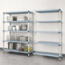 Thumbnail image #3 for MetroMax Q 4-Shelf Add-On Polymer/Wire Shelving Unit, 30