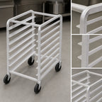 Thumbnail image #3 for Channel Manufacturing 432A Under-Counter Aluminum Bun Pan Rack, End-Loading, 5-Pan Capacity, 20.5 x 26 x 23 Inches