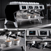 Thumbnail image #3 for UNIC Epic 2 Group Automatic Commercial Espresso Machine with LCD Touch Screen, 220V, Black