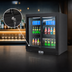 Thumbnail image #3 for Omcan 36-Inch Back Bar Beverage Cooler with Sliding Glass Door, 7.5 Cu. Ft., Rear-Mounted Self-Contained Refrigeration