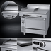 Thumbnail image #3 for Garland Cuisine Series Heavy Duty 36-Inch Natural Gas Combination Top Range with Thermostatic Griddle, Hot Top, and Convection Oven