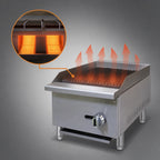 Thumbnail image #4 for Black Diamond 16-Inch Countertop Gas Charbroiler, Radiant Heat, Natural Gas, 1 Burner