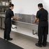 Thumbnail image #3 for Advance Tabco 40-Inch Multi-Station Wall Mounted Stainless Steel Hand Wash Sink with 2 Faucets