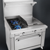Thumbnail image #3 for Southbend Platinum 36-Inch Heavy Duty Gas Range with 2 Open Burners, 24-Inch Charbroiler and Standard Oven