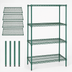 Thumbnail image #3 for Quantum 4-Shelf Wire Shelving Starter Kit, 48
