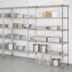 Thumbnail image #3 for Metro Super Erecta Add-On Wire Shelving Unit, 48W x 21D x 74H, 5 Shelves, Brite Finish
