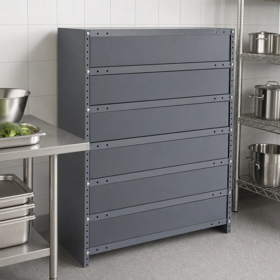 Closed Shelving Design