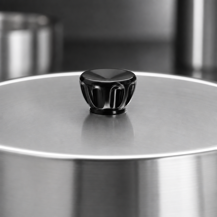 Product image #3 for American Metalcraft Black Bakelite Replacement Knob for Basting Covers