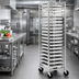 Thumbnail image #3 for Panco Mobile Full-Height Stainless Steel Utility Rack, 36-Pan Capacity for 12 x 20 Pans