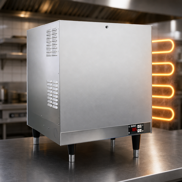 Product image #3 for Hubbell J1618 Electric Booster Heater with 16-Gallon Stainless Steel Storage Tank, 18 kW