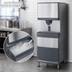 Thumbnail image #3 for Follett Symphony Plus 110FB414A-SI Freestanding Air-Cooled Ice-Only Dispenser with SensorSAFE
