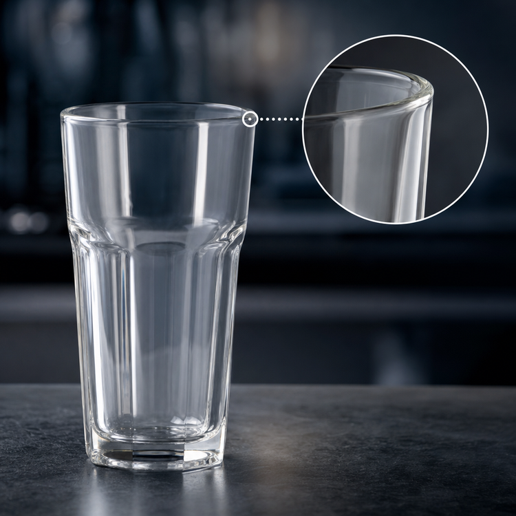Product image #3 for Anchor Hocking Foodservice New Orleans 16 oz Rim-Tempered Stemless Cooler Glass