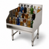 Thumbnail image #4 for Advance Tabco Special Value 5-Step Freestanding Stainless Steel Liquor Bottle Display Unit