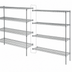 Thumbnail image #3 for Metro Super Erecta Add-On Wire Shelving Unit with 4 Shelves, 72