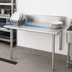 Thumbnail image #3 for John Boos E-Series Clean Straight Dish Table, 48 x 30 Inches, Right-to-Left Operation
