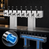 Thumbnail image #3 for Perlick 24-Faucet Extra High Countertop Glycol-Cooled Bridge Tee Draft Beer Tower, Polished Chrome