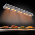 Thumbnail image #3 for Hatco Ultra-Glo 48-Inch Lighted Double Ceramic Infrared Strip Heat Lamp Foodwarmer