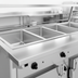 Thumbnail image #2 for Atlas Metal CAHB-3 Electric 3-Well Hot Food Serving Counter with Heated Base