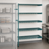 Thumbnail image #3 for EagleGard 5-Tier Add-On Wire Shelving Unit with QuadTruss Shelves, 36 x 24 x 86 Inches, Blue-Green Hybrid Epoxy