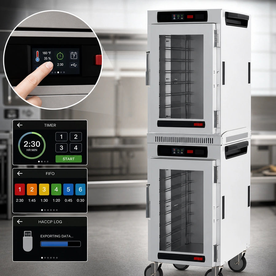 2.4-Inch Touchscreen Controls