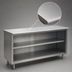 Thumbnail image #3 for Eagle Spec-Master Stainless Steel Plate Cabinet with Sliding Doors, 72-Inch x 18-Inch