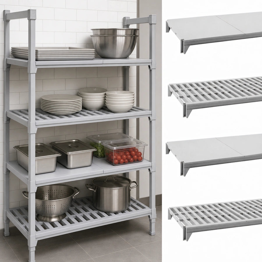 4-Shelf Mixed Plate Configuration