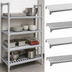 Thumbnail image #4 for Camshelving Premium 18 x 36 Inch 4-Shelf Vented and Solid Polymer Shelf Kit