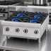 Thumbnail image #3 for Garland US Range UT Counter UTOG24-4 24-Inch Heavy-Duty Gas Countertop Hot Plate with 4 Open Burners