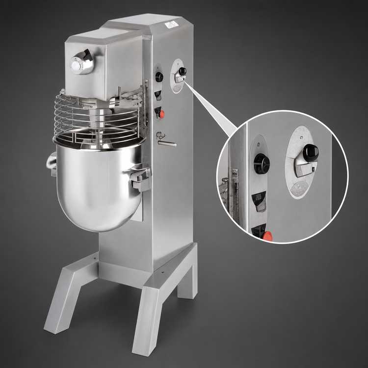 Product image #3 for Univex SRM40+ 40 Quart Floor Model Variable Speed Planetary Mixer