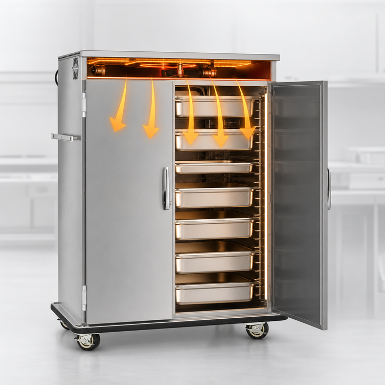 Product image #4 for BT-120-XL Electric Double Door Banquet Cart Holding Cabinet