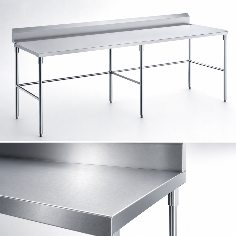 18 Gauge 430 Stainless Steel Top