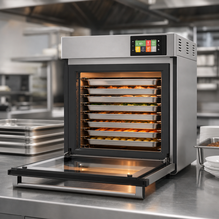 Product image #4 for EVEREO CUBE Countertop Electric Service Temperature Food Preserver, 10 Half-Size Sheet Trays