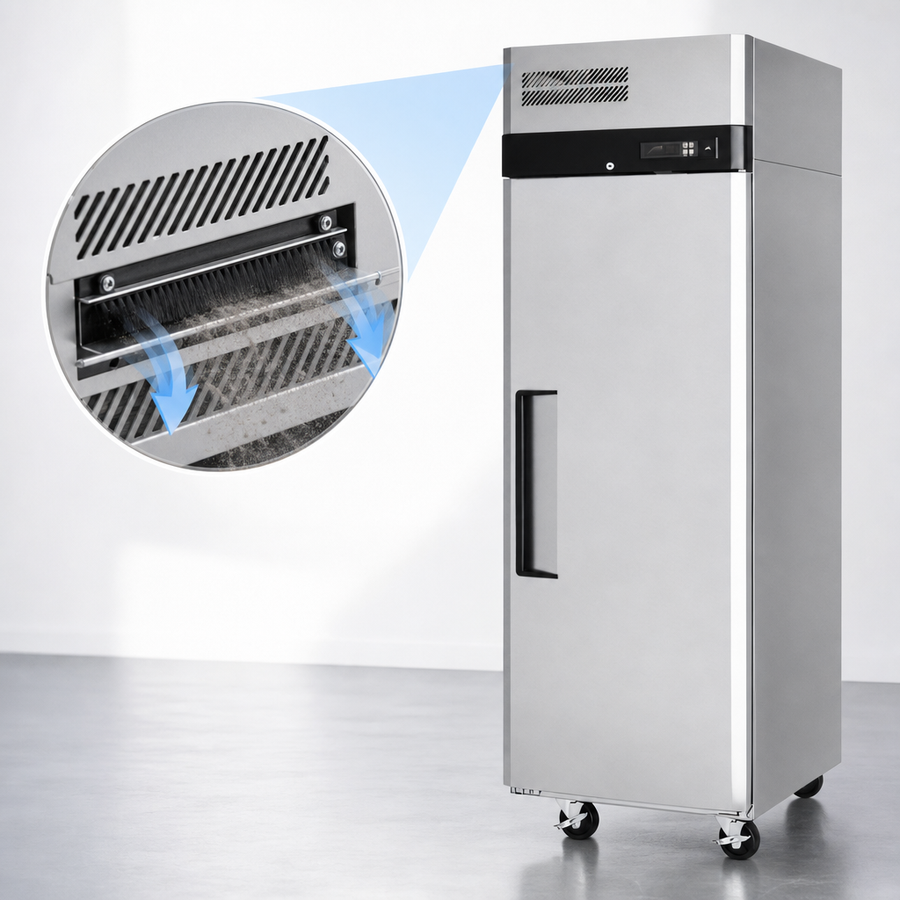 Self-Cleaning Condenser