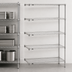 Thumbnail image #3 for Metro Super Erecta Brite Add-On Wire Shelving Unit, 36 x 24 x 74 Inches, 5 Shelves