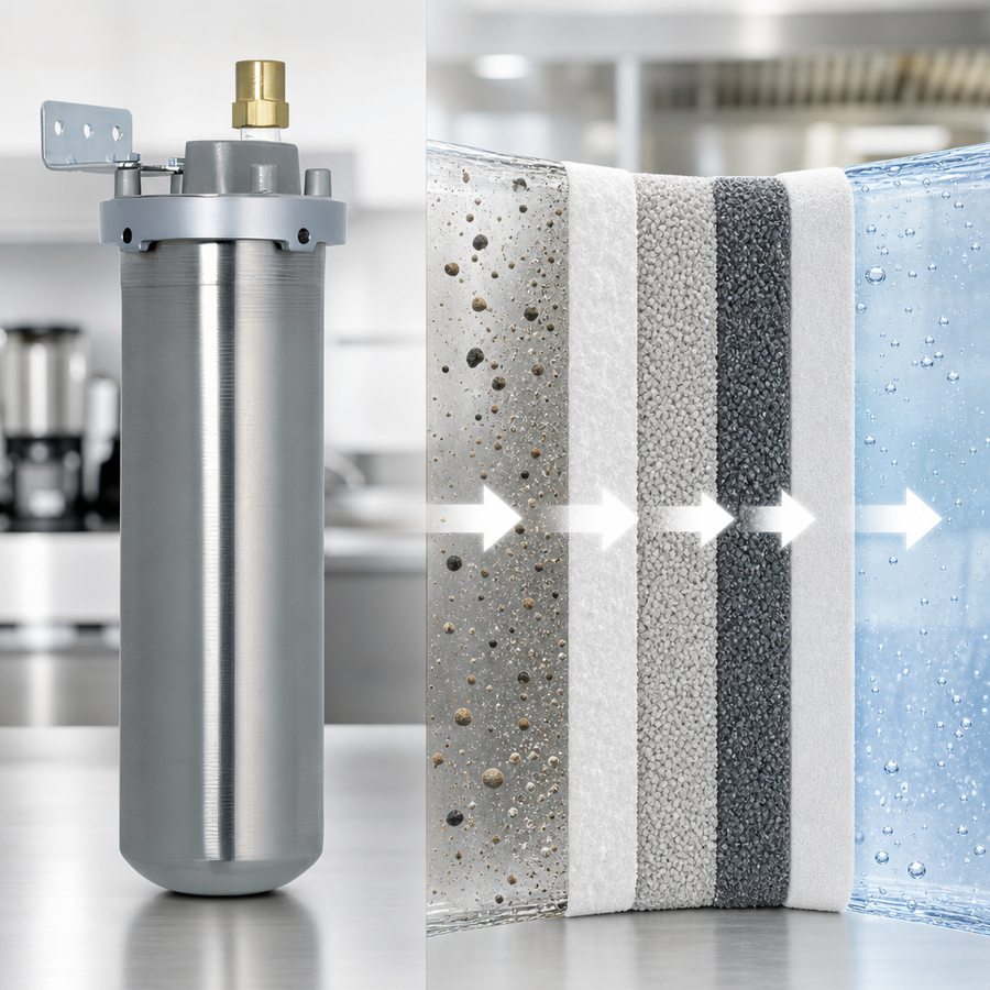 5-Micron Graded Density Filtration