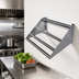 Thumbnail image #3 for 60-Inch Stainless Steel Tubular Rack Wall-Mounted Shelf