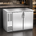 Thumbnail image #3 for Beverage-Air BB48HC-S Two-Section Solid Door Back Bar Refrigerator, 48 Inch Stainless Steel