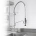 Thumbnail image #3 for Fisher Spring-Style Deck Mount Add-On Faucet Pre-Rinse Unit with 12-Inch Swing Spout
