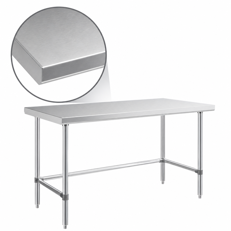 18-Gauge 430 Stainless Steel Top