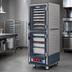 Thumbnail image #3 for Metro C5 3 Series Full-Height Mobile Moisture Heated Holding and Proofing Cabinet with Gray Insulation Armour and Dutch Clear Doors